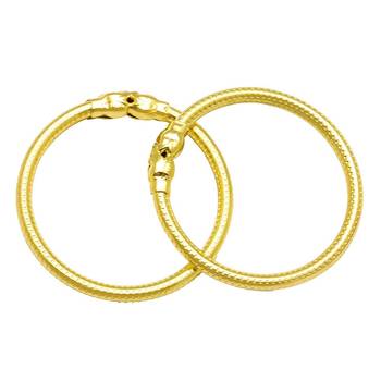 AkinosKIDS Traditional Bangle Nazariya for newborn- Gold Plated 3