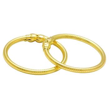 AkinosKIDS Traditional Bangle Nazariya for newborn- Gold Plated 4