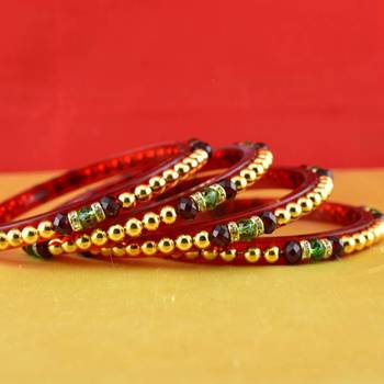 Rajasthani gokharoo,kara churi meenakari,moti,cz,stone,bangles size-2.4,2.6,2.8 1