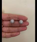 Yellow cubic-zirconia-cz-earrings