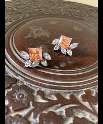 Silver cubic-zirconia-cz-earrings 1