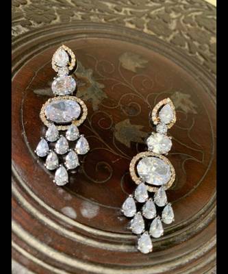 Gold cubic-zirconia-cz-earrings 2