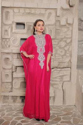 Abaya Dress African attire Evening Moroccan Dubai Bedded Kaftan Arabian Plus Size Abaya Fancy Dresses African Clothing  1
