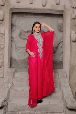 Abaya Dress African attire Evening Moroccan Dubai Bedded Kaftan Arabian Plus Size Abaya Fancy Dresses African Clothing  2