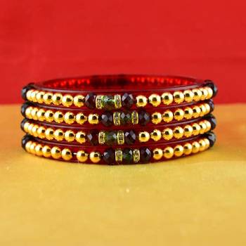 Rajasthani gokharoo,kara churi meenakari,moti,cz,stone,bangles size-2.4,2.6,2.8 2