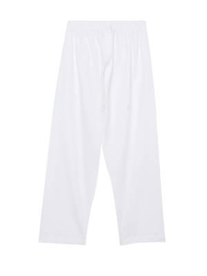 White embroidered art silk boys-kurta-pyjama 5