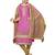 Pink embroidered cotton salwar
