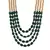 4 Layered Traditional Gold Plated Dulha Moti Mala with Beads Maharaja HaarGroom Necklace (MLP37G)