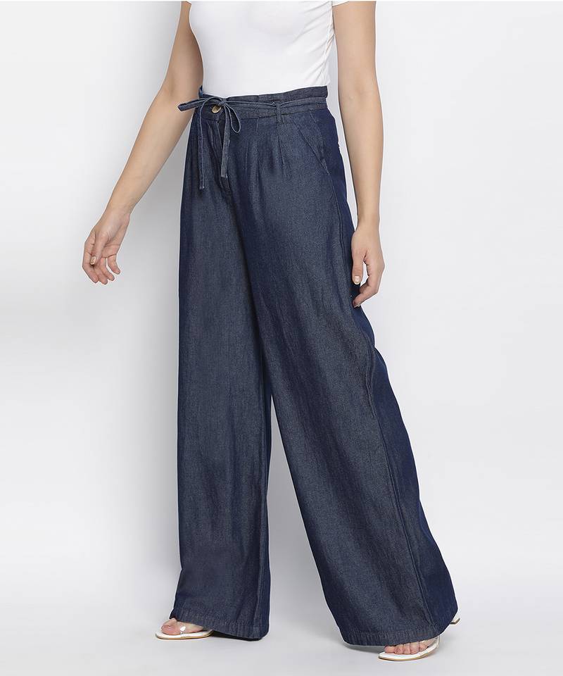 Denim buzz highwaisted women pant