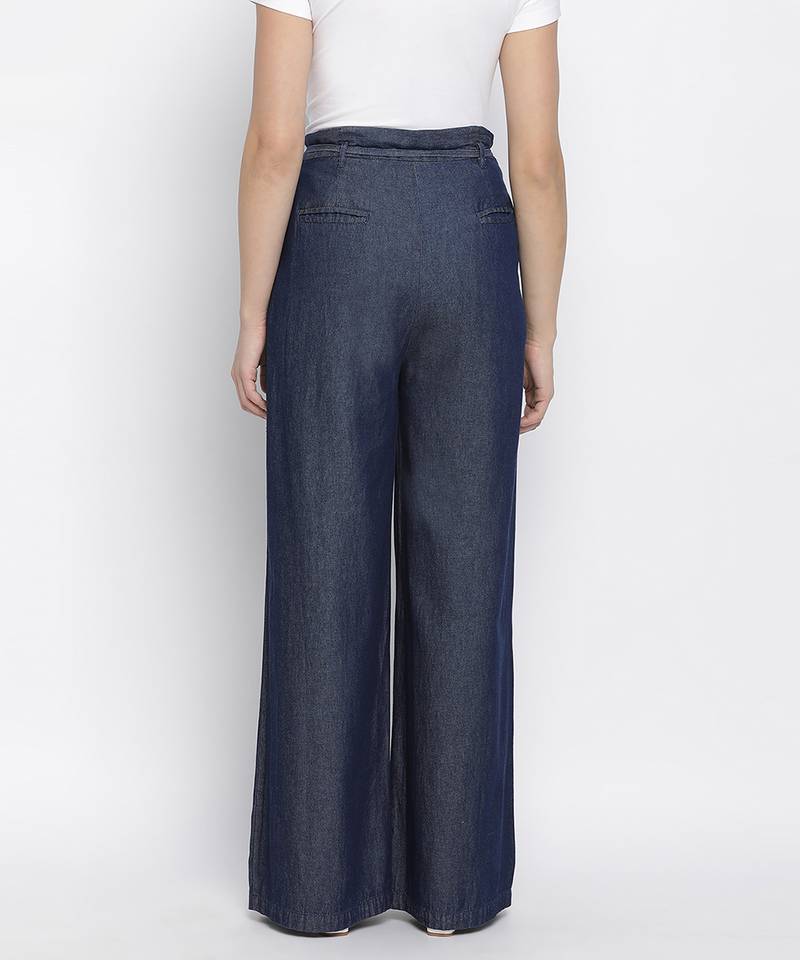 Denim buzz highwaisted women pant