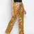 Bloom floral satin print women nightwear pajama