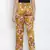 Bloom floral satin print women nightwear pajama