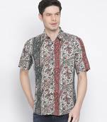 Classic pop printed men shirt