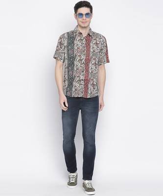 Classic pop printed men shirt 2