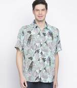 Swagger smart floral print men shirt