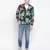 Rousing tropical print men shirt