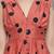 Smasher rusty polka dot women dress