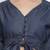 Jack denim tie- knot women crop top