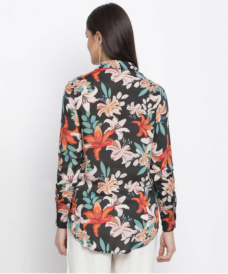 Choicest floral print women shirt