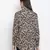 Neutral pop animal print women shirt