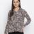 Rapro zebra print women shirt