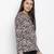 Rapro zebra print women shirt
