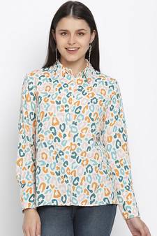 Darling floral print women shirt