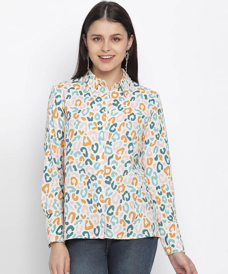 Darling floral print women shirt