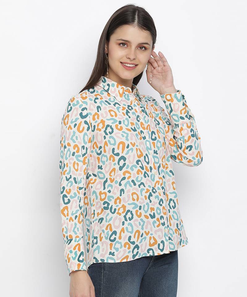 Darling floral print women shirt