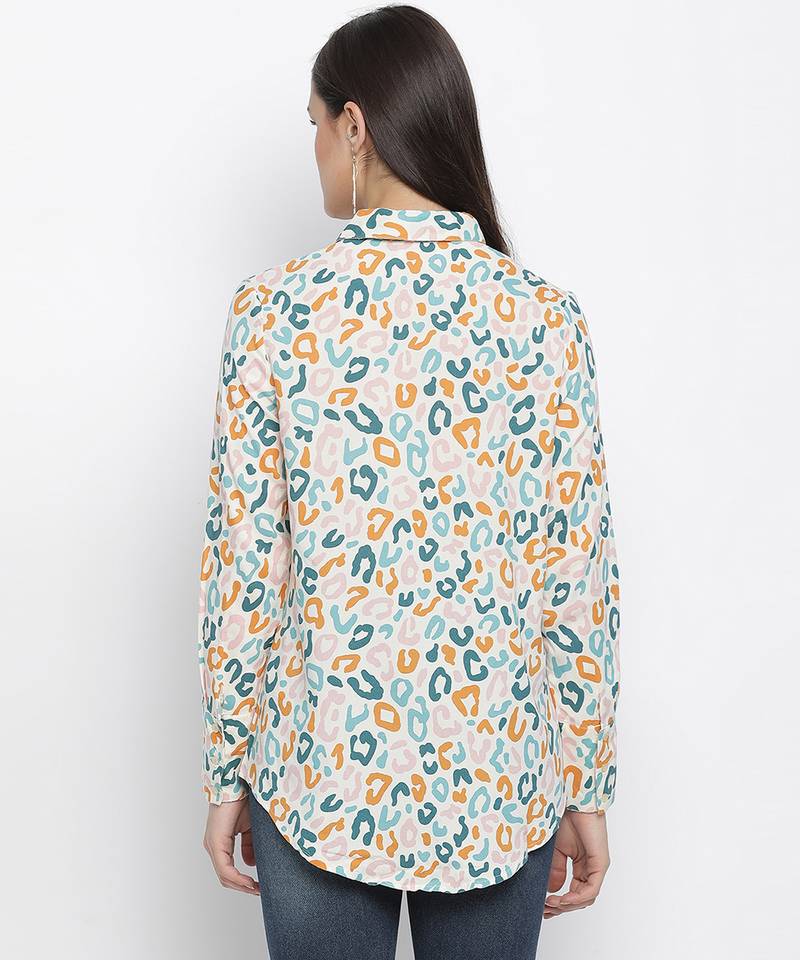 Darling floral print women shirt