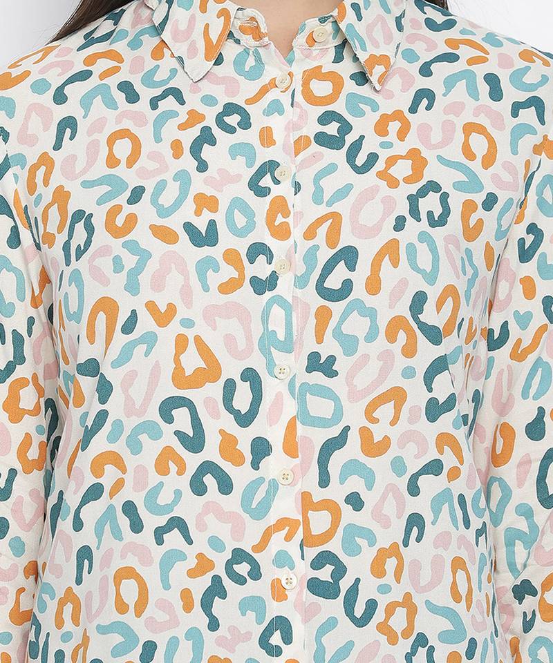 Darling floral print women shirt