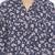 Lashal Blue floral print women top