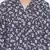 Lashal Blue floral print women top
