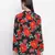 Wonder rose print women top