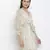 Gala green florestic tie knot women dress