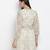 Gala green florestic tie knot women dress