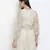 Gala green florestic tie knot women dress