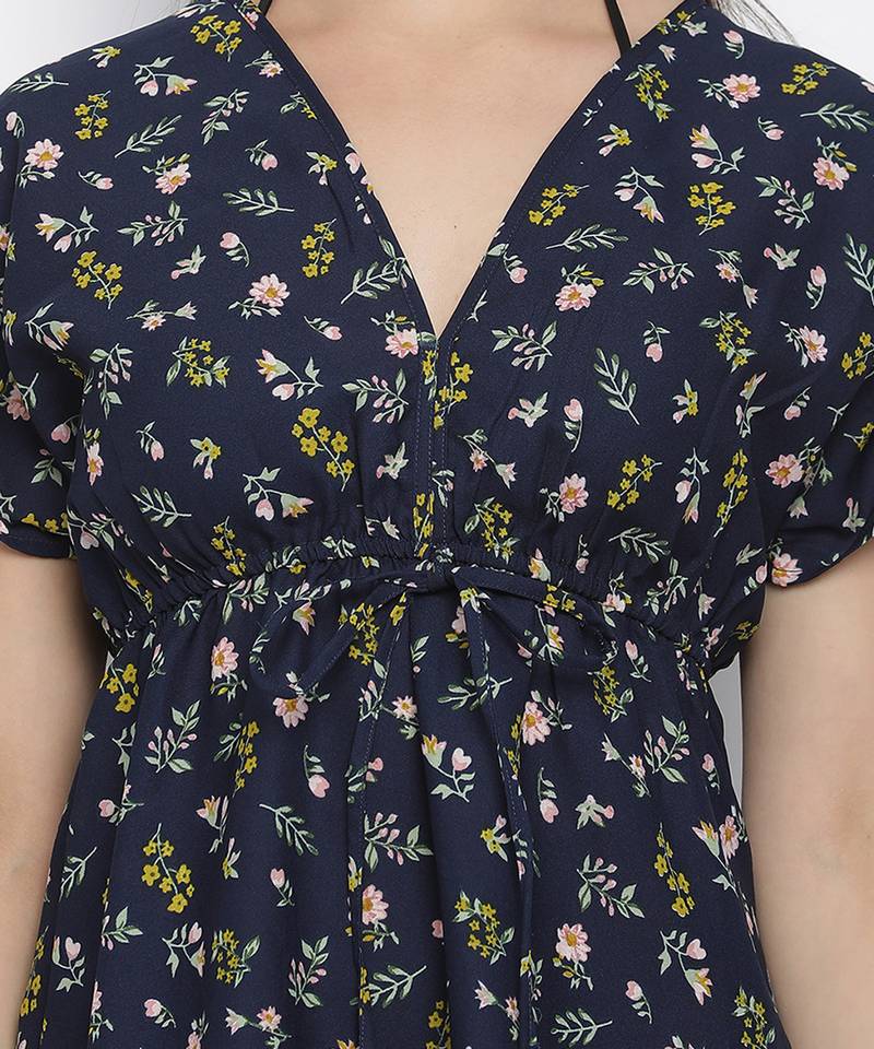 Luscious printed women beachwear kaftan