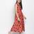 Smasher rusty polka dot women dress