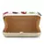 Anekaant Adorn Cream & Multi Faux Silk Floral Embellished Clutch