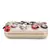 Anekaant Adorn Cream & Multi Faux Silk Floral Embellished Clutch