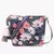 Anekaant Grey & Multi Polyester & Leatherette Digital Print Floral Sling Bag