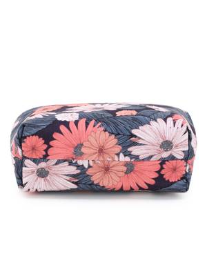 Grey & Multi Polyester & Leatherette Digital Print Floral Sling Bag 5
