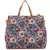 Anekaant Grey & Multi Polyester & Leatherette Digital Print Floral Sling Bag