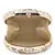 Anekaant Gala Natural & Gold Faux Silk Floral Embroidered Clutch