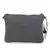 Anekaant Charcoal & Natural Canvas & Leatherette Floral Embroidered Sling Bag