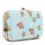 Anekaant Tulle Sky Blue & Gold Faux Silk Floral Embroidered Clutch