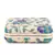 Anekaant Vista Natural, Turquoise & Green Faux Silk Floral Embroidered Clutch