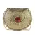 Anekaant Mosiac Gold & Brown Metal & Stones Mosaic Clutch