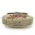 Anekaant Mosiac Gold & Brown Metal & Stones Mosaic Clutch